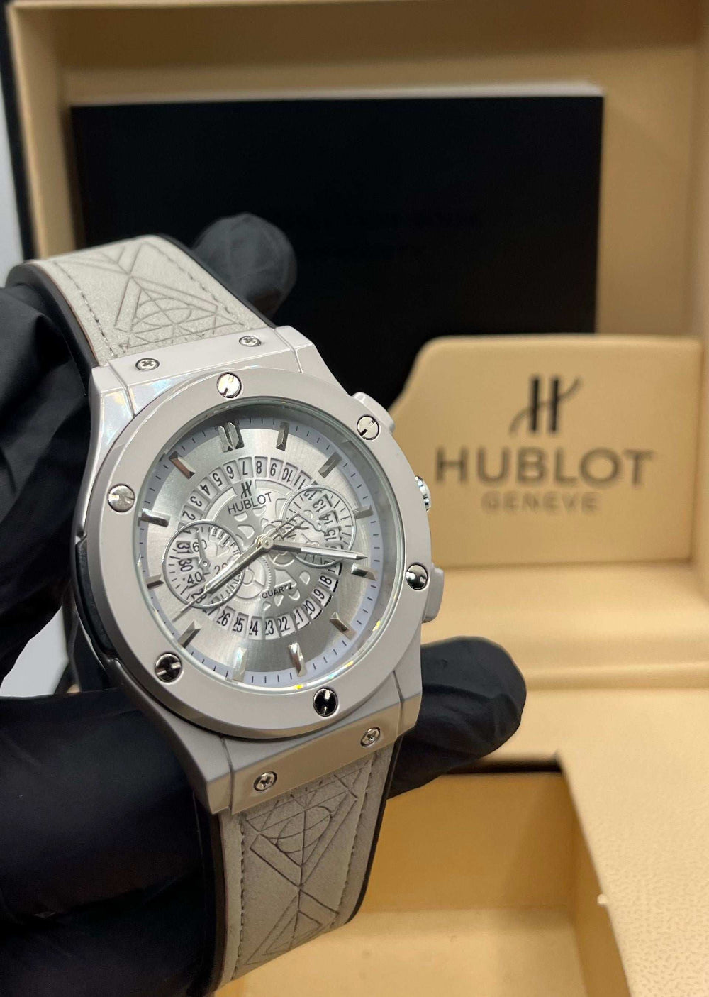 Hublot Gray Scelton With Gray Strap
