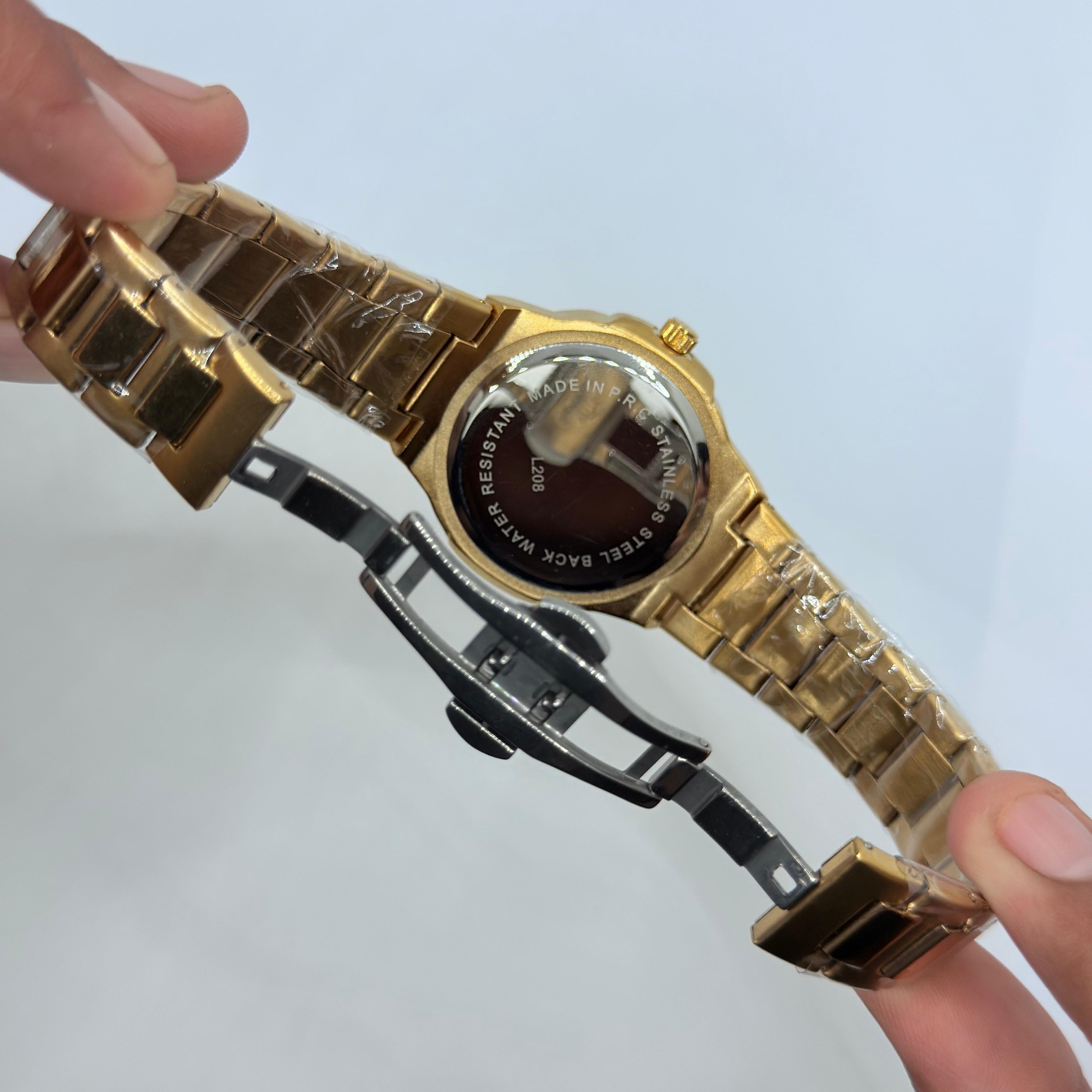 Patek philip golden With Blue dial